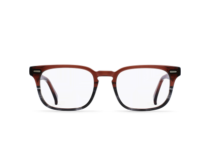 Raen Doheny 11 Cognac Optical Clear 51