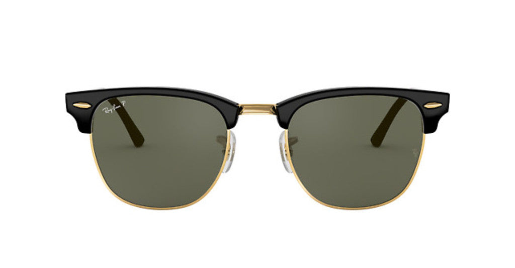 Ray Ban 3016 Clubmaster Black/G15 Polar