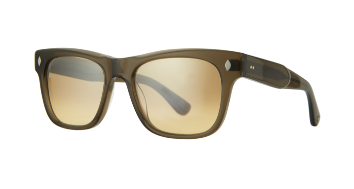 Garrett Leight Troubadour Sun Olio - Halo Mirror 52