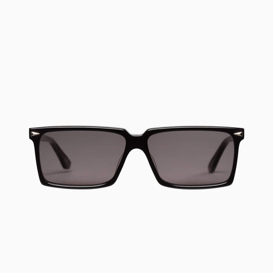 Valley Conviction Gloss Black w Silver Metal Trim