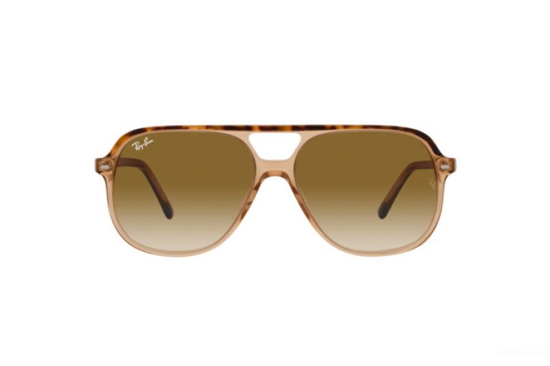 Ray Ban 2198 Bill Havana Transparent Brown / Clear Gradient Brown