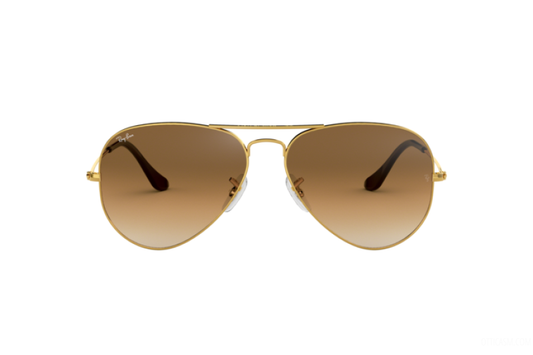 Ray Ban 3025 Aviator Large Gold/Light Brown Gradient