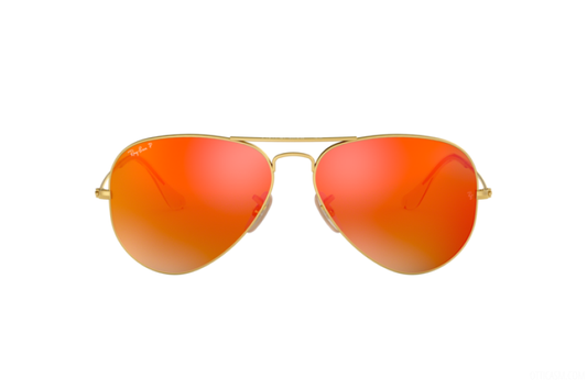 Ray Ban 3025 Aviator Gold/Red Flash Polar