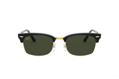 Ray Ban 3916 Clubmaster Shiny Black/Green 52