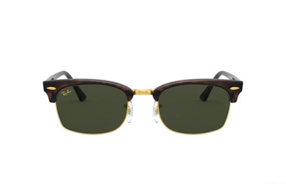 Ray Ban 3916 Clubmaster Square Mock Tort Gold / G15