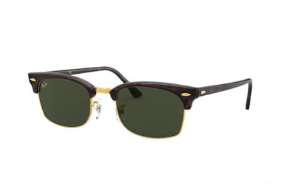 Ray Ban 3916 Clubmaster Square Mock Tort Gold / G15