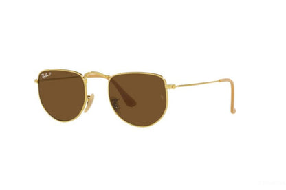 Ray Ban 3958 Elon Legend Gold w Polar Brown