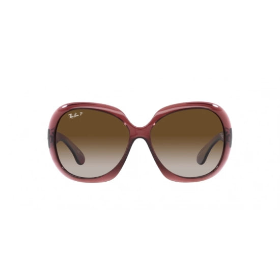 Ray Ban 4098 Jackie Ohh II Transparent Dark Brown w Grey Grad Polar