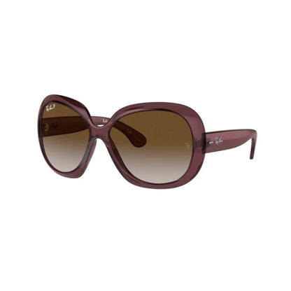 Ray Ban 4098 Jackie Ohh II Transparent Dark Brown w Grey Grad Polar