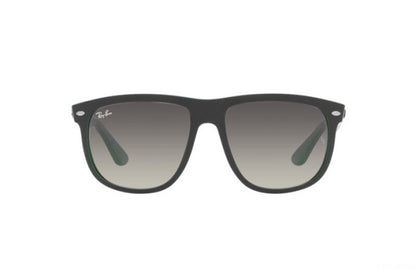 Ray Ban 4147 Matte Black on Green Grey Gradient 60