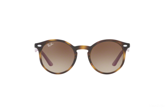 Ray Ban Junior 9064 Havana/Light Brown Gradient Green