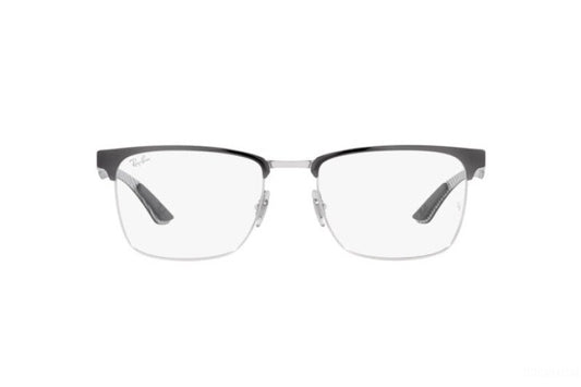 Ray Ban Optical 8421 Grey On Sliver