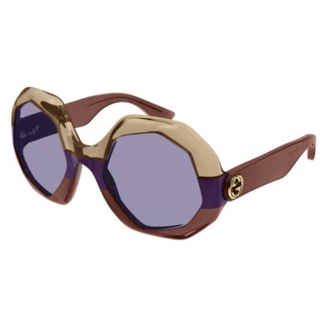 Gucci 1242S Brown/Purple Lens