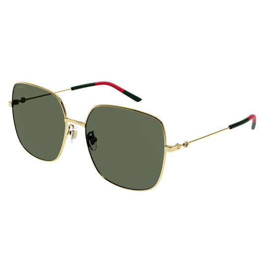 Gucci 1195S Gold/Green Metal