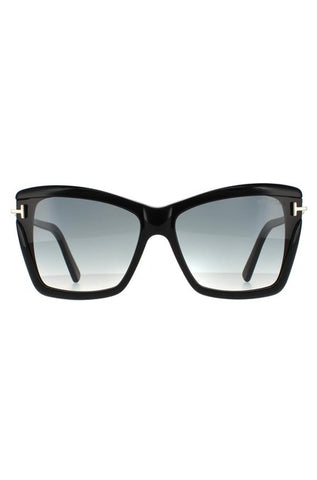 Tom Ford Kristen TF375 20B Striped Gray / Smokey Gradient FT0375 Italy - Tom  Ford sunglasses - | Fash Brands